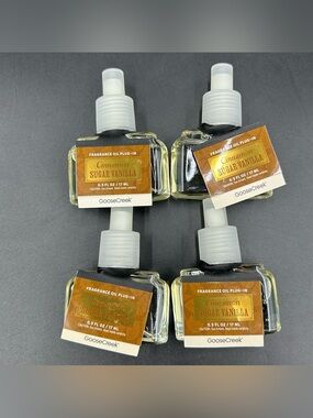 Goose Creek Cinnamon Sugar Vanilla Plug In Refills Lot 4 Retired Scent